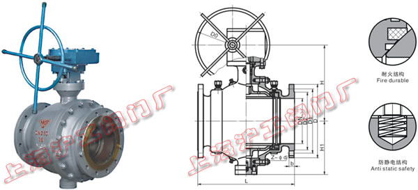 固定式球閥圖片