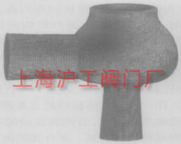 圖 3 調(diào)節(jié)閥的三維計(jì)算網(wǎng)格 圖 3 調(diào)節(jié)閥的三維計(jì)算網(wǎng)格