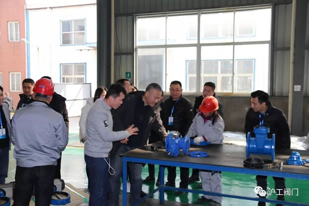 上海滬工閥門廠2019年第一期全國經銷商培訓會(圖8)